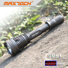 Maxtoch SN51 SST50 1300 Lumens 2*18650 Tactical Military Flashlight